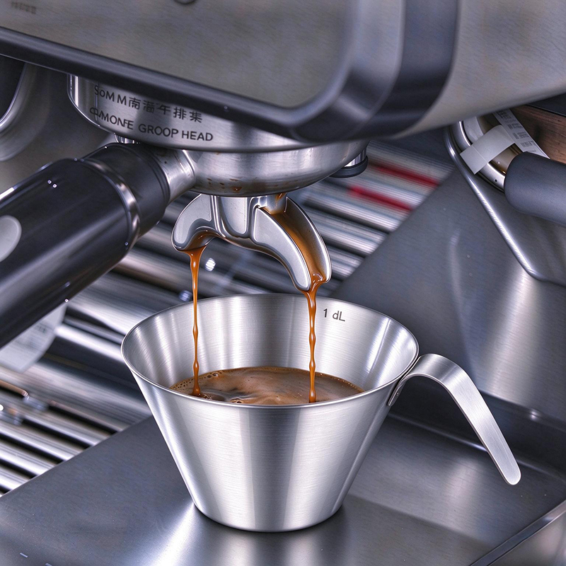 100mlのエスプレッソカップ、ステンレス製のコーヒー計量カ - Sauce Dipping Cup のレビューと価格