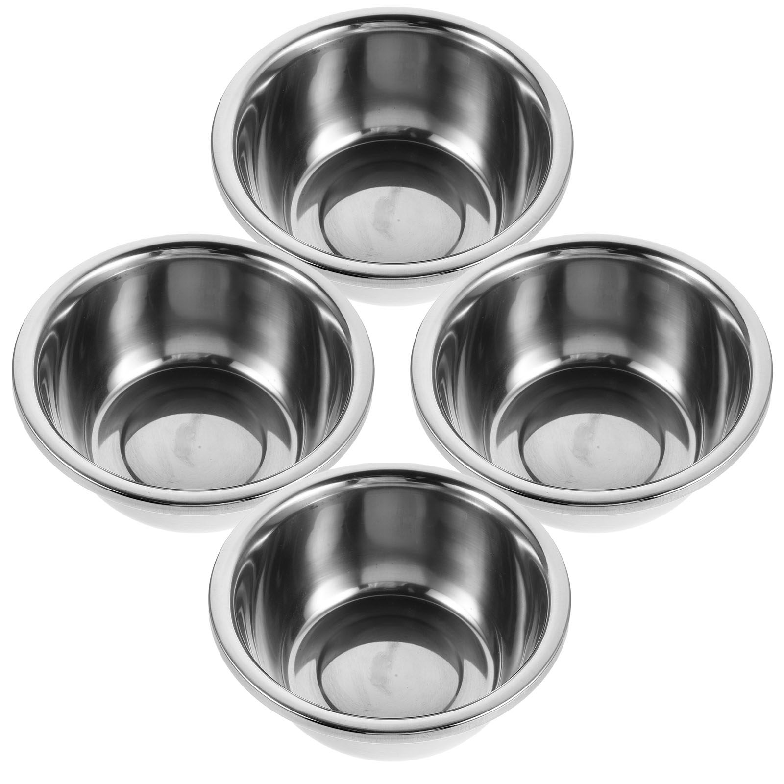 ステンレス製ミキシングボウル4個組。厚手で深型のキッチン用ボ - Meal Prep Kitchen のレビューと価格